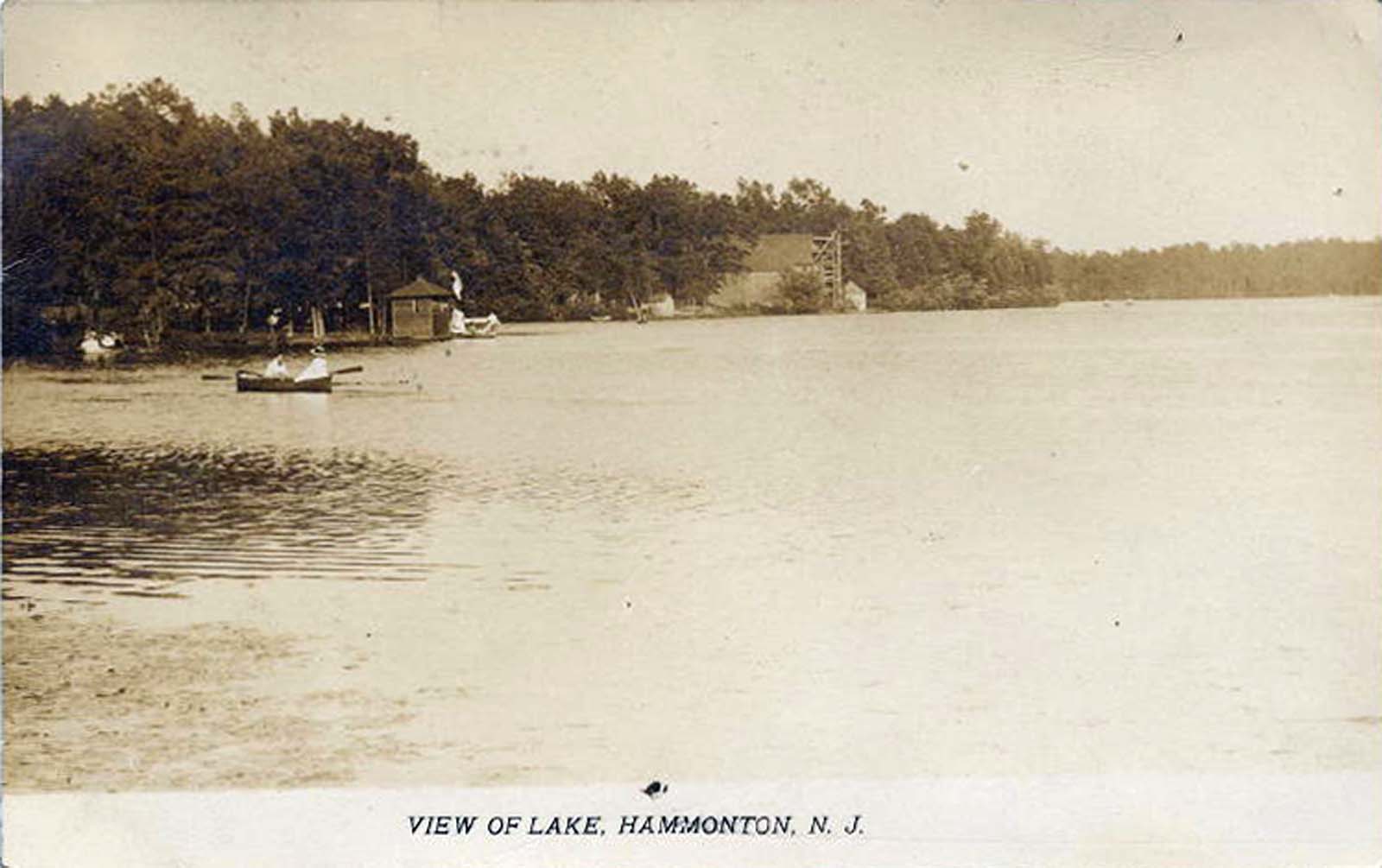 Hammonton A lake view Hammonton Old Pictures of Atlantic County